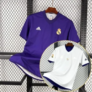 Camiseta Real Madrid 02/03 Terceiro - (Retro) Dupla Face