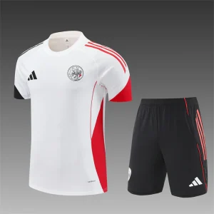 Ajax 25/26 – Blanco con detalles rojo y negro