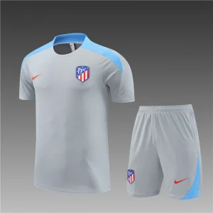 Conjunto Atlético de Madrid 24/25 – Edición Gris y Azul