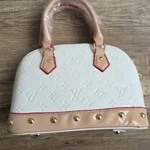 Bolso lv de mano blanco